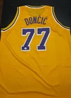 Luka Doncic Los Angeles Lakers Signed Custom Basketball Jersey With COA