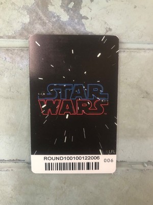 Round1 Star War Coin Pusher Arcade Game No. 6 Yoda Rare Card | eBay
