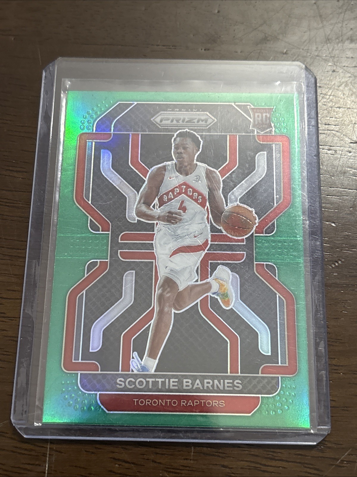 2021-22 Prizm Scottie Barnes Rookie Green Prizm #320 Toronto Raptors ROTY SP 🔥