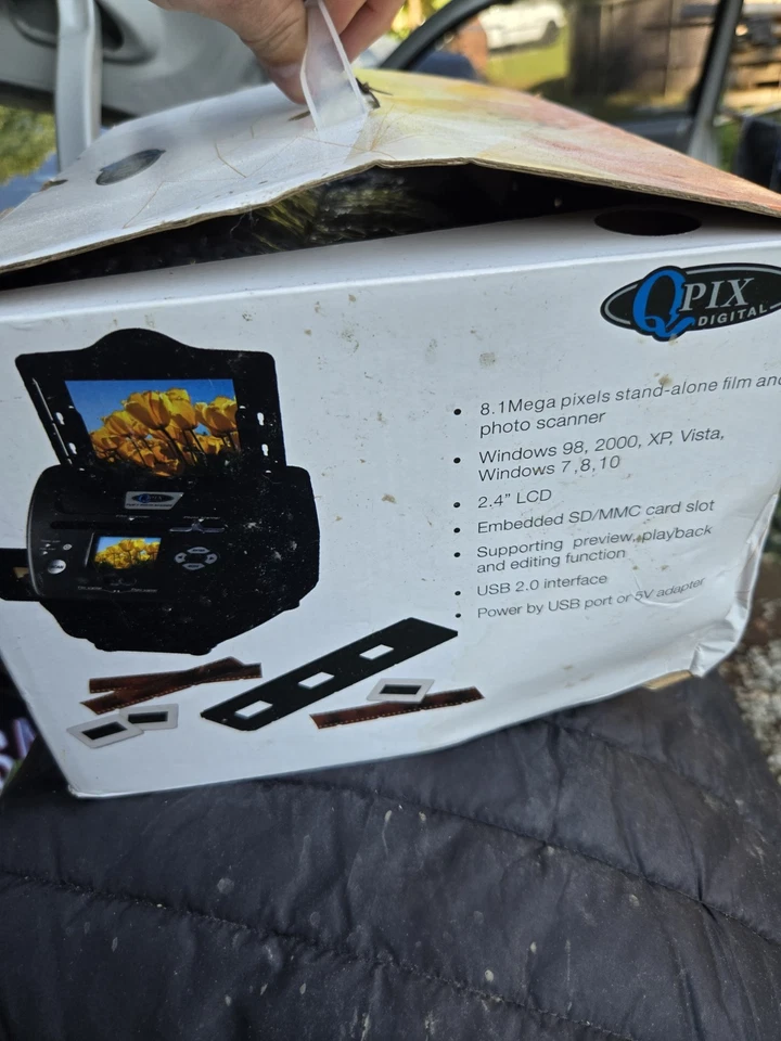 Qpix 4 in 1 Photo and Film Scanner Black (PS970H) - Image 4 of 4