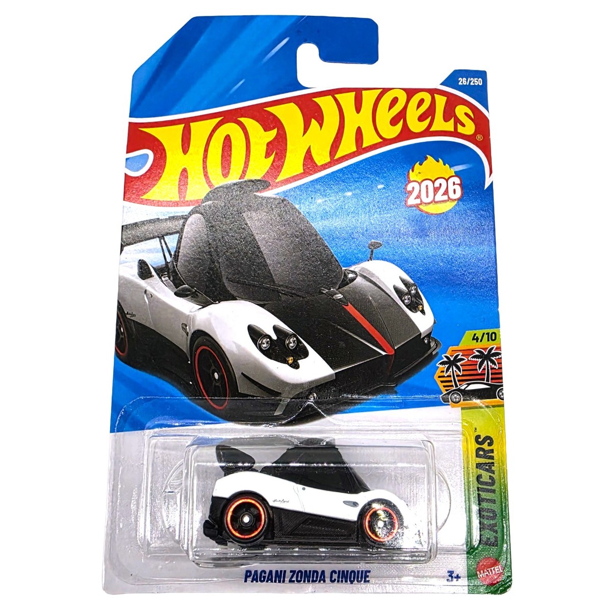 Hot Wheels Pagani Zonda Cinque Exoticars Kids Model Diecast Toy
