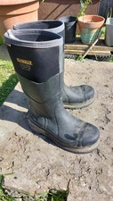 DEWALT Hobart Wellington Safety Work Boot For Men size 12, Waterproof Steel Toe