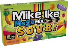 Mike and Ike Sour Mega Mix Candy 6 Boxes Assorted Flavors Fresh 2026