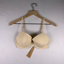 Skims Fits Everybody T-Shirt Bra Sand Underwire 34C BA-DEM-9221 NEW