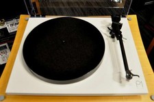 Rega Planar 1 Plus White Turntable w/ Phono Stage  Carbon MM Cartridge Tested