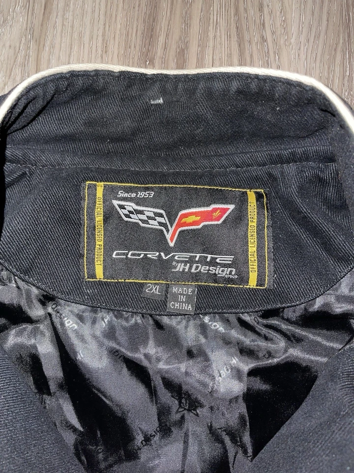 Chevrolet Corvette Black Twill Jacket -Special Edition- - Image 3 of 4