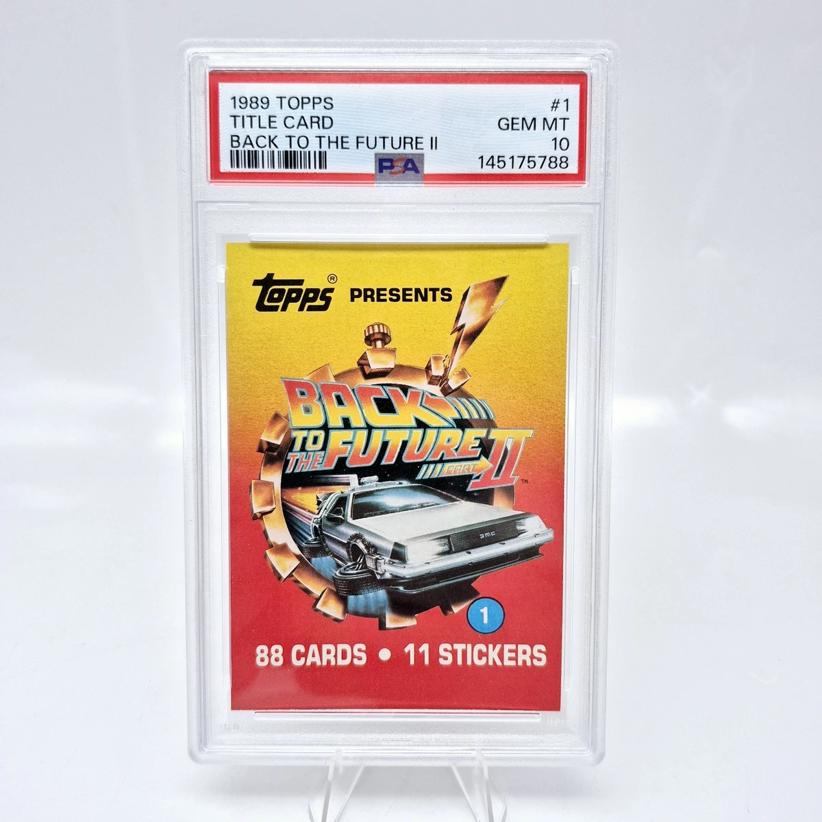 Topps Back To The Future In Non-Sport Trading Card Singles for