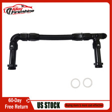 For Holley Carburettor Inlet Rail Set -8an Fuel Line Dual Inlet 4150 An8 Black