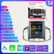 9.7"Android 14Car Radio GPS Carplay For Chevrolet Captiva 2011-2017  DSP BT5.0