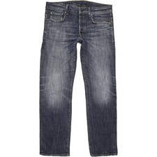 G-Star Revend Herren Jeans blau Straight Regular W33 L31 (78399)
