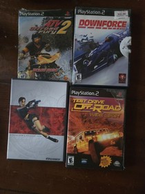 Sony Playstation 2 Video Game Console Bundle Controller Memory Card 22 Games