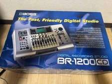 BOSS BR-1200CD Digital Recording Workstation MTR Multi Track Recorder Tested