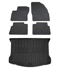 Gummi Fußmatten Kofferraumwanne für Ford Kuga 1 2008-2012 Gummimatten Set