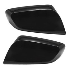 Exterior Side Mirror Cover Cap Gloss Black, Replacement for Chevy Impala 2014