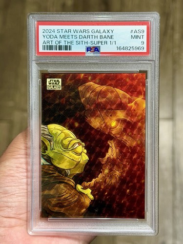 Yoda [Superfractor] #140 Star Wars 2024 Topps Chrome card