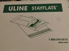 uline white self seal stay flat envelopes 11 x 13 1/2
