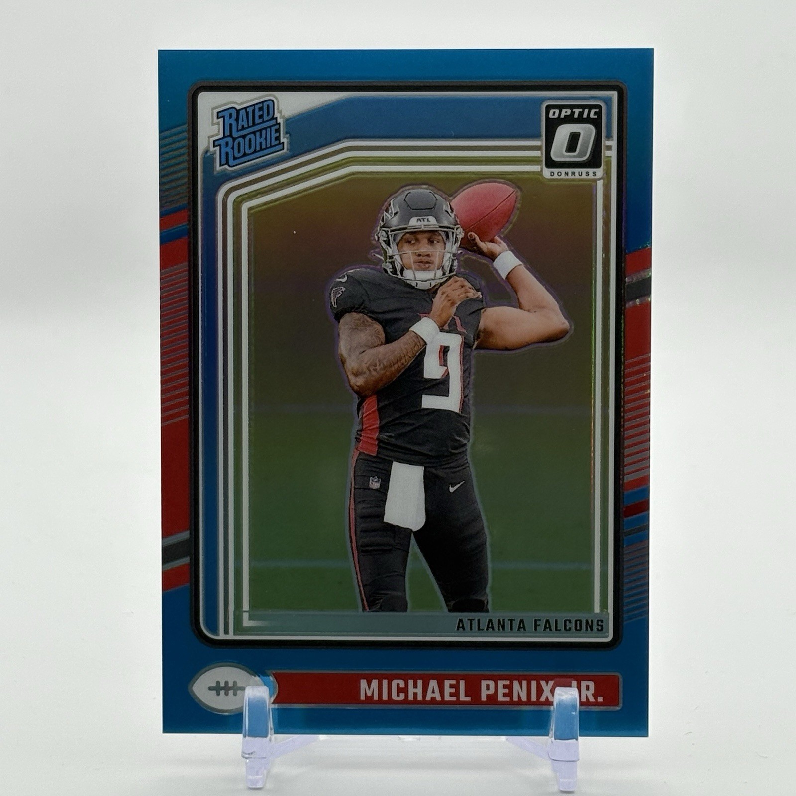 2024 Donruss Optic Rated Rookie Michael Penix Jr. #279 Aqua Prizm /299 (RC)