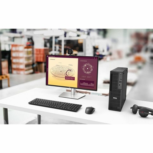 Dell Pro QCS1255 Desktop Computer - AMD Ryzen 5 8500G - 16 GB - 512 GB SSD - Sli - 第 10/10 張圖片