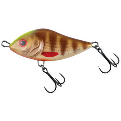 SALMO CRANKBAIT JERK SLIDER 12cm/70g S - SPOTTED BROWN PERCH [QSD417]
