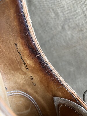 Polo Ralph Lauren x Crockett & Jones Bronze Leather Cap Toe Oxford