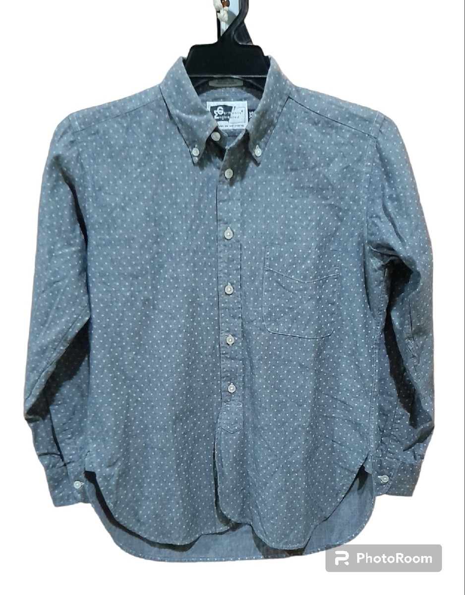 トップス engineered garments SHIRT ENGINEERED GARMENTS POLKA DOT CASUAL SHIRT MADE IN USA | eBay