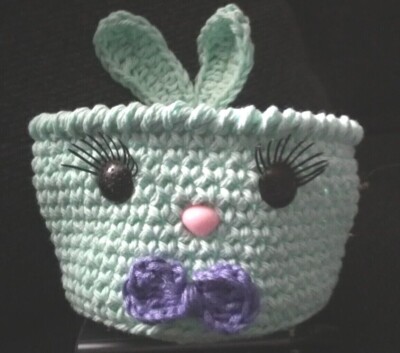 Handmade Easter Bunny Treat Baskets To Fill Shower Favors