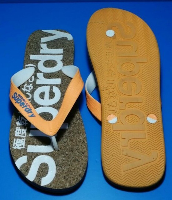 superdry cork flip flops