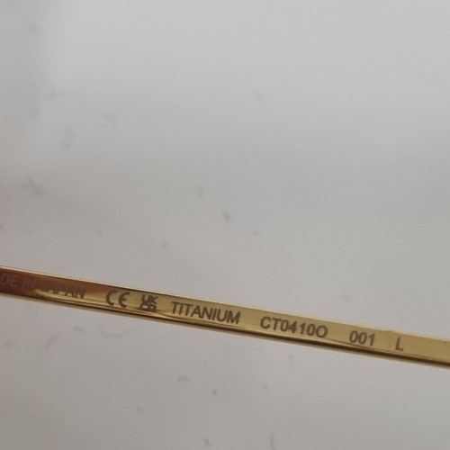 NEUF Lunettes de soleil ORIGINALE CARTIER ct 0410 o DESTOCKAGE - Imagen 9 de 9