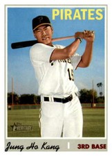 2019 Topps Heritage High Number #630 Jung Ho Kang Pittsburgh Pirates