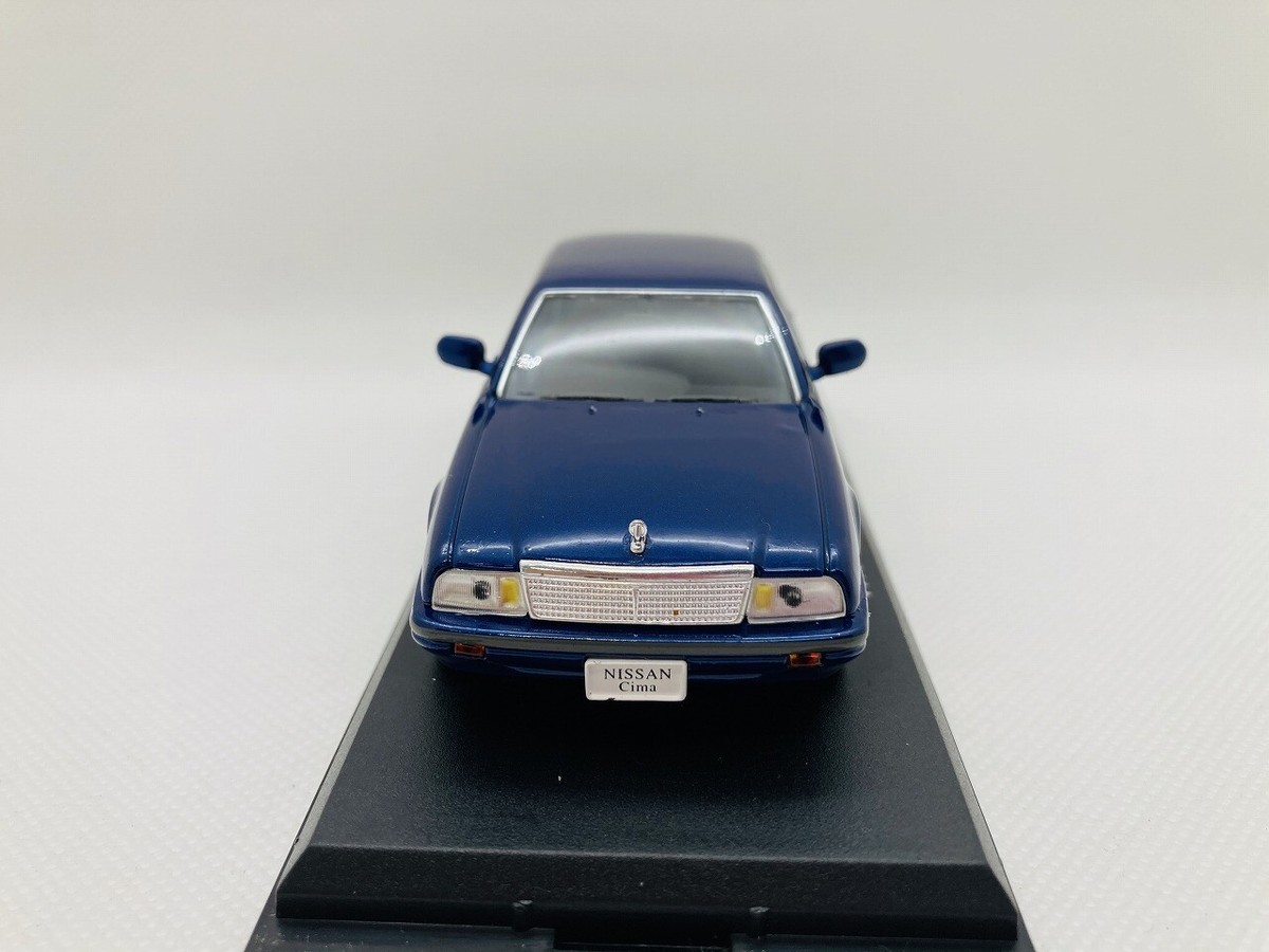 NISSAN CIMA ミニカー Hachette 1:43 Domestic Famous Car Collection NISSAN CIMA (1988