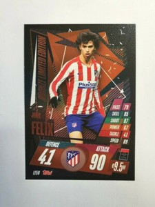 MATCH ATTAX 2020-2021 LIMITED EDITION JOAO FELIX GOLD VERSION ESPAÑOLA