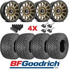 Bronze Wheels Rims Tires 285 70 17 At Bfgoodrich Ko2 Package Fuel Vector