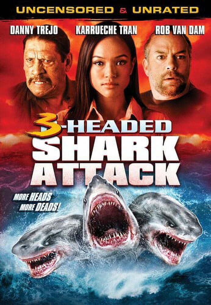 3-Headed Shark Attack (DVD)New | eBay