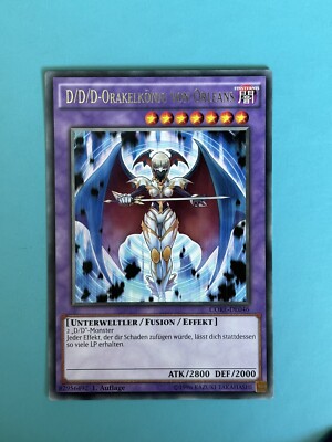 Yu-Gi-Oh D/D/D/-ORAKELKÖNIG VON ORLEANS, CORE-DE046, RARE,  1.AUFLAGE, Exzellent