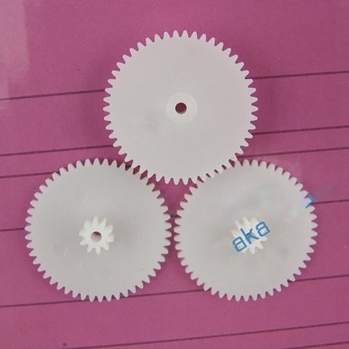 Plástico Crown Gear Sector Engranajes DIY Juguete Coche Modelo RC - Imagen 9 de 21