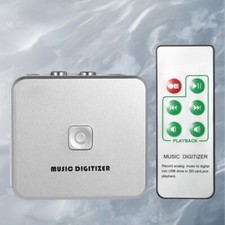 Analog Audio To MP3 Recorder Player W/IR Remote  USB Input  SD Card Slot HotIZ