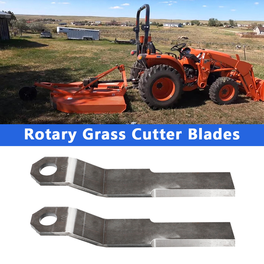 10mm AR400 Steel For Mower King Brush Hog Skidsteer Rotary Grass Cutter Blade US