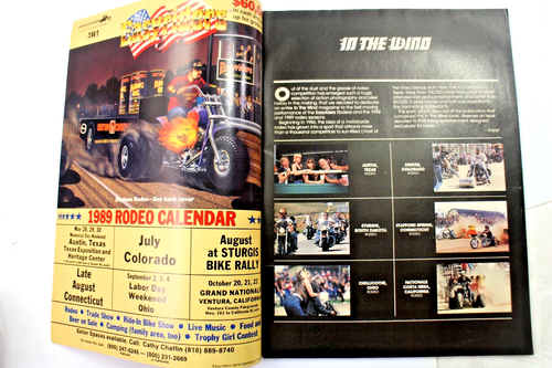 EasyRiders In The Wind Magazine Number 34 May 1989 - Picture 3 of 8