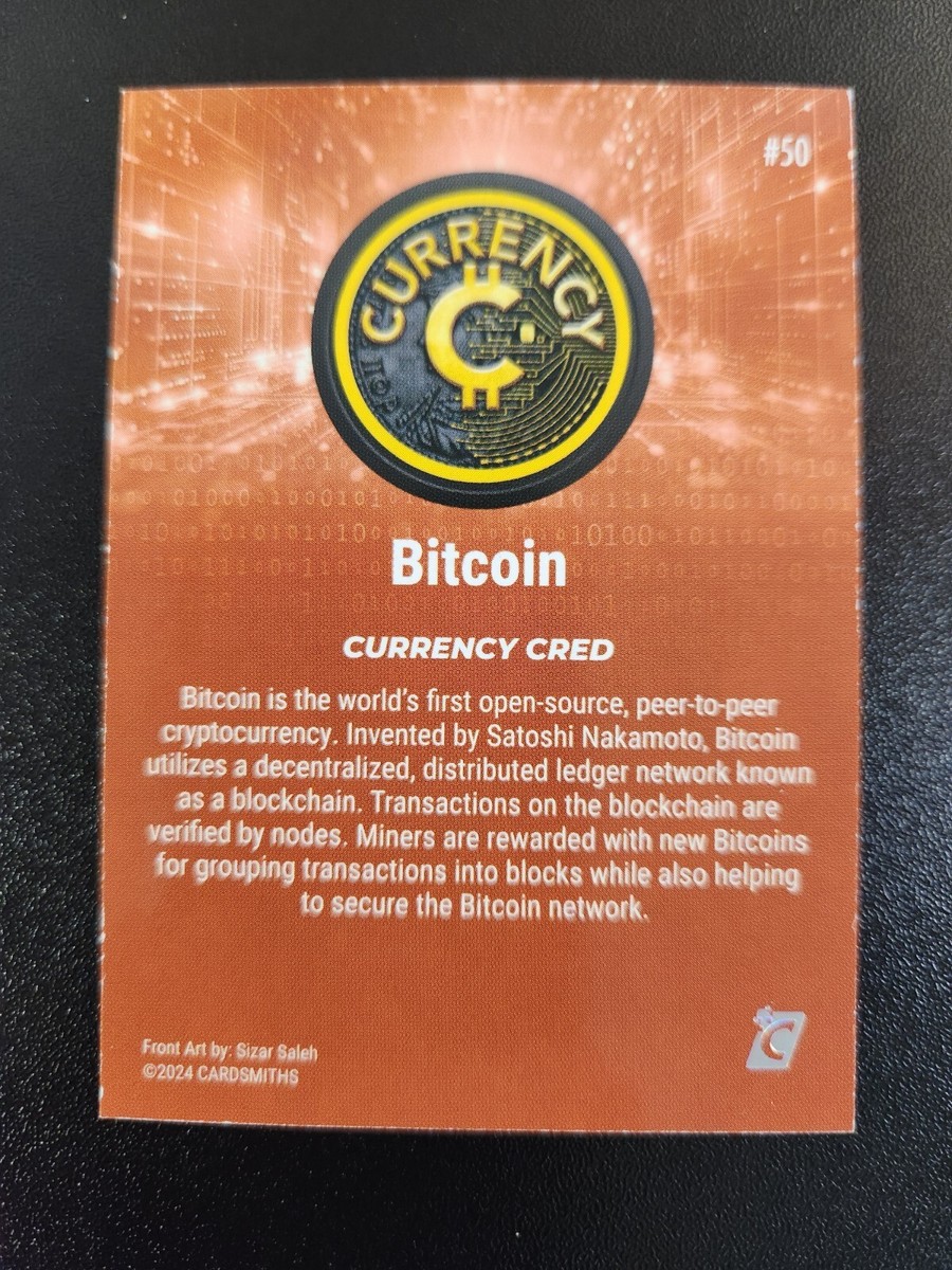 2024 Cardsmiths Currency Series 4 Bitcoin #50 Base Card | eBay
