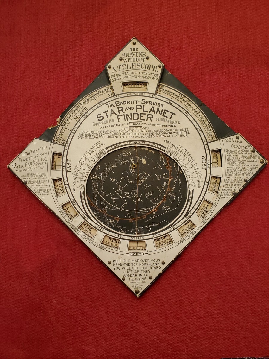 1906 Barritt Serviss Star & Planet Finder 1906 Barritt Serviss Star & Planet Finder