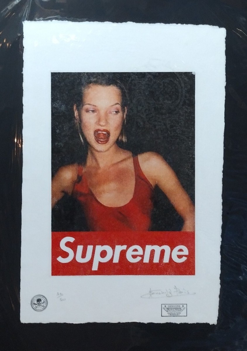 TOMOさま専用　Supreme Kate Moss 特大ポスター TOMOさま専用 Supreme Kate Moss 特大ポスター - メルカリ