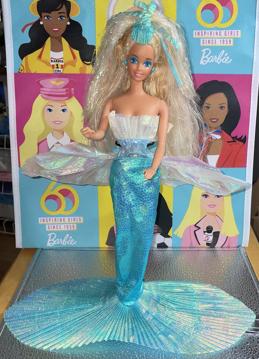 Mermaid barbie 90s sales