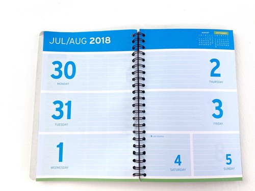 2018-2019 Emoji Student Planner Weekly Page Format Student Academic New - Picture 8 of 12