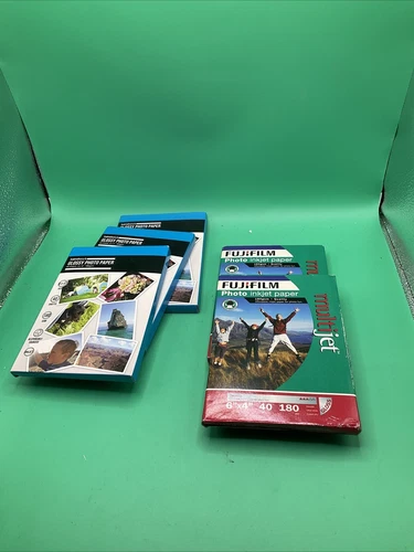 Fujifilm 6x4" Photo Inkjet Paper 40 Sheets X2 Sainsbury’s Gloss Photo Paper