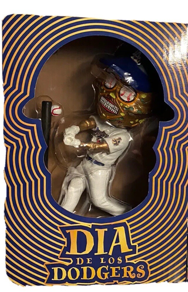 2022 Los Angeles Dodgers Dia De Los Dodgers Bobblehead Sugar 2022 Los Angeles Dodgers Dia De Los Dodgers Bobblehead Sugar
