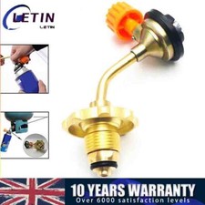 Gas Refill Adapter For Gas Butane Cylinder Tank Refill Connector Adapter Valve