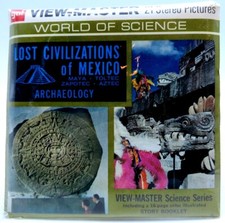 View Master F008, Lost Civilizations of Mexico, 3 Reel Set, NEW SEALED