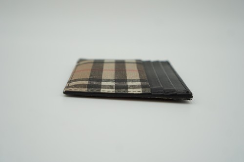 Burberry Chase Vintage Check Canvas Card Case Archive Beige - Picture 5 of 12