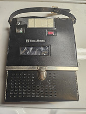 Bell Howell Cassette Player Recorder Model 87500 With Case Japan Works