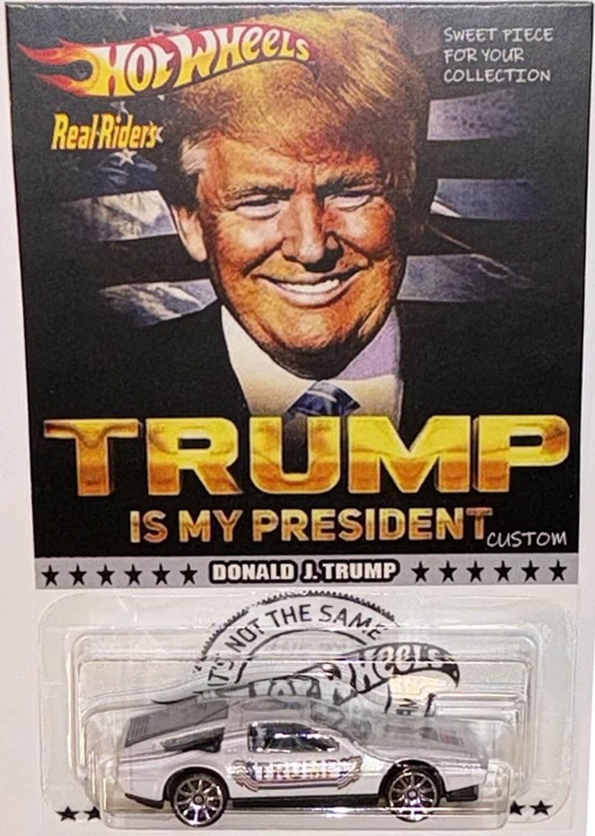 Delorean Custom Hot Wheels Car Trump is My President Series | eBay